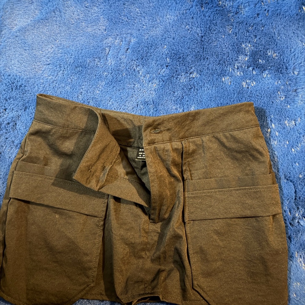 SHEIN Dark Brown Women's Shorts